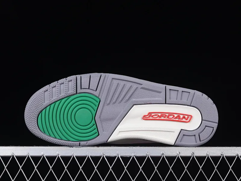 All categories Air Jordan Jordan series basketball shoes Air Jordan 3 Air Jordan 3 Retro "Lucky Green" AJ3 Joe 3 white green cement CK9246-136